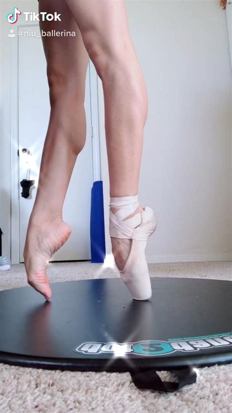 How My Foot Looks Inside A Pointe Shoe [video] Ballet Workout Ballerina Workout Ballet