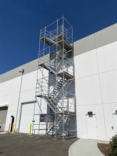 Stairs Rolling Towers Bay Area Scaffolding Contractor Elite Scaffold