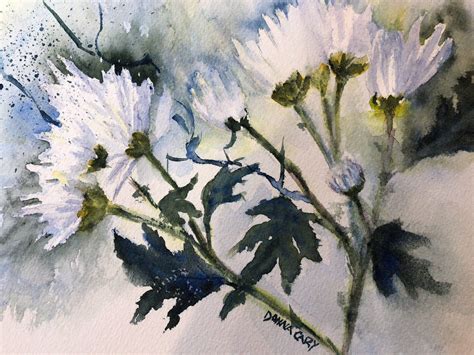 How To Create The Appearance Of White Watercolor Huckleberry Fine Art
