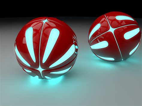 Glowing Spheres By Daiokaio On Deviantart