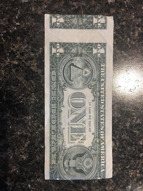 Misaligned 1 Bill My Grandma Got When She Was A Manager At A Card