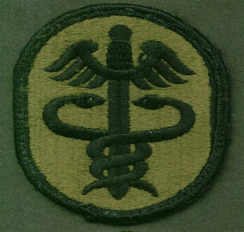 Us Army Medical Command Ssi Subdued Patch
