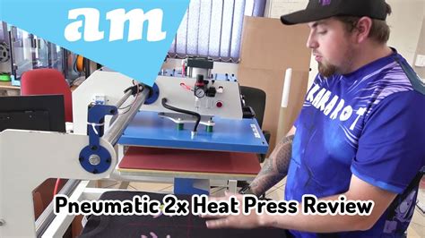 Pneumatic Dual Head Heat Press Review Pressure And Temperature