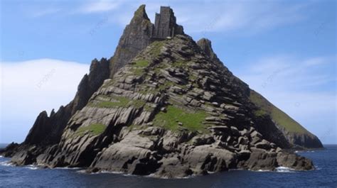Rocky Island In The Irish Sea World Heritage Skellig Michael Hd
