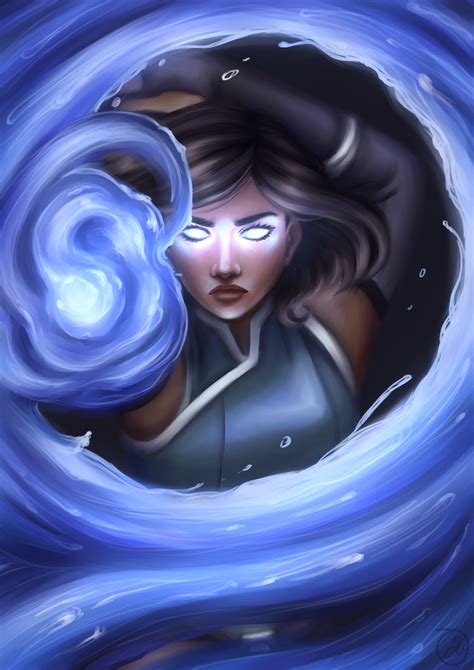 Legend Of Korra Avatar State By Verdantelf On Deviantart