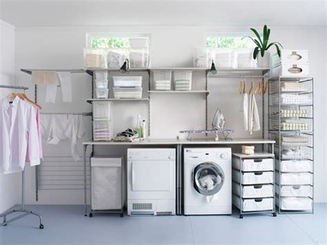 These cabinets are built from wall to wall so you get to use every inch of space. Laundry Room Storage Ideas | DIY Home Decor and Decorating ...