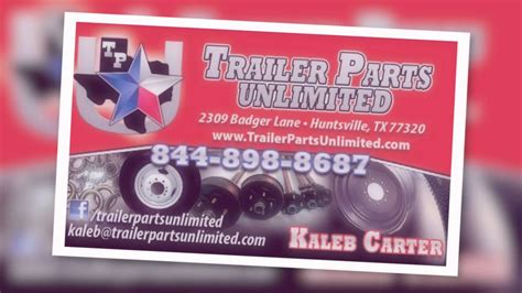 Trailer Parts Unlimited Youtube