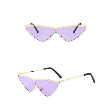 Retro Alloy Triangle Sunglasses Womens Glasses Fashion Sunglasses