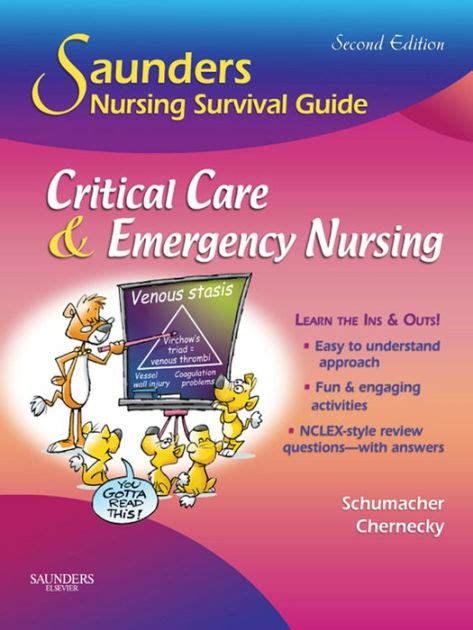 Saunders Nursing Survival Guide Critical Care And Emergency Nursing Edition 2 By Lori