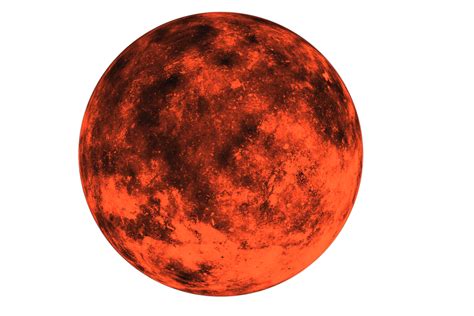 Orange Moon Clip Art
