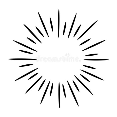 Hand Draw Starburst Stock Illustrations 835 Hand Draw Starburst Stock