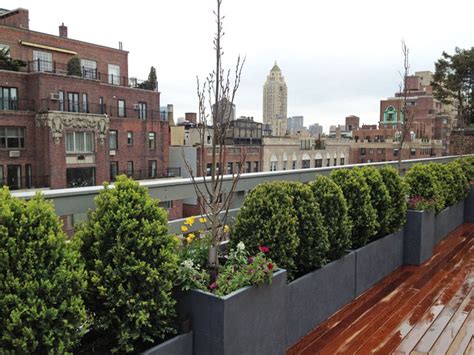 Manhattan Rooftop Terrace Roof Garden Deck Outdoor