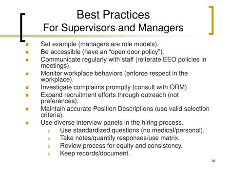 ppt eeo compliance training for managers and supervisors powerpoint presentation id 227254