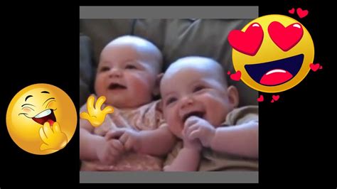 Cute And Funny Twin Baby Laughing Twin Babies Laugh Compilation 🥰