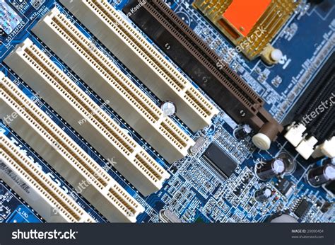 Motherboard Pci Slots Stock Photo 29090404 Shutterstock