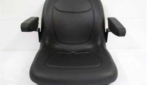 BLACK SEAT FIT KUBOTA L2800, L3400, L4400, MX4700, MX5100, MX5000