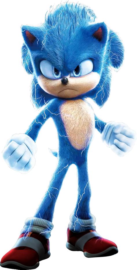 Sonic The Hedgehog Movie PNG Isolated Image PNG Mart