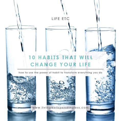 10 Simple Habits That Might Change Your Life Forming Daily Habits