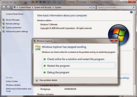 Atur program startup di system configuration. cara mengatasi windows explorer has stopped working dengan ...