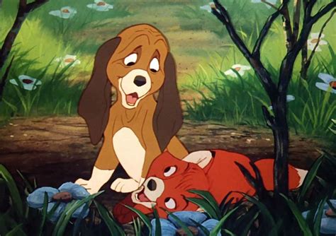 Pin By Disney Fans On Pinterest On The Fox And The Hound1981 The