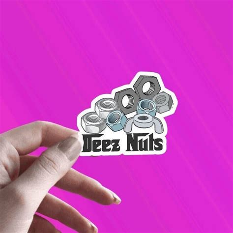 Deez Nuts Decal Etsy