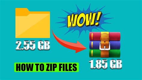 How To Zip Files Top Zipped Files Youtube
