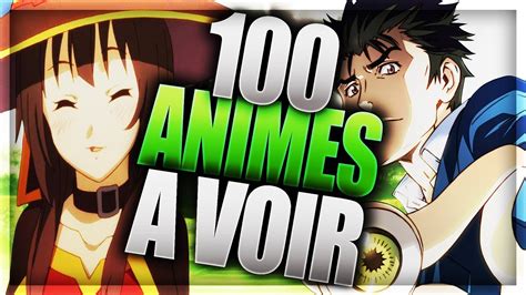 100 Animes Incontournables En 10 Minutes Youtube