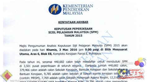 Untuk pengetahuan anda, lembaga peperiksaan malaysia tidak mengeluarkan salinan sijil peperiksaan bagi upsr dan pt3. KENYATAAN AKHBAR: KEPUTUSAN PEPERIKSAAN SIJIL PELAJARAN ...