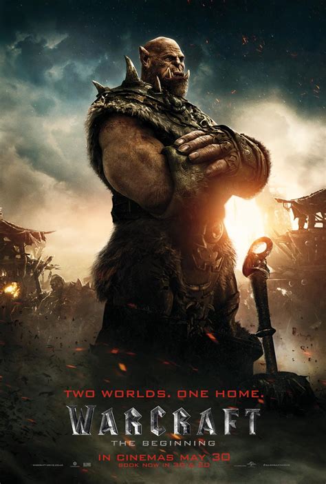 warcraft the beginning 2016 poster 1 trailer addict