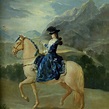 Maria Teresa Vallabriga à cheval - Les Grands Peintres