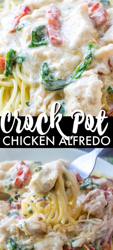Crock Pot Chicken Alfredo Chicken Crockpot Recipes Crockpot Recipes