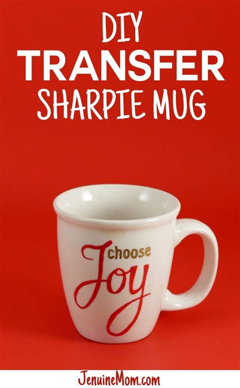 Diy Sharpie Mugs For Easy Personalized Ts Easy