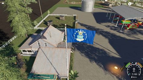 Fs19 Usa Air Force Flag V1000 Farming Simulator 17 Mod Fs 2017 Mod