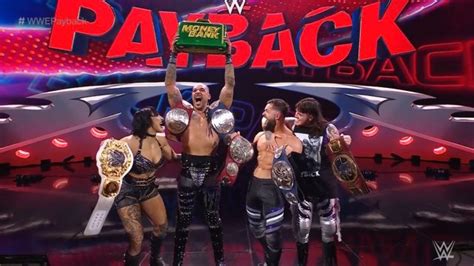 The Judgment Day Wins Undisputed Wwe Tag Team Championship At Wwe Payback