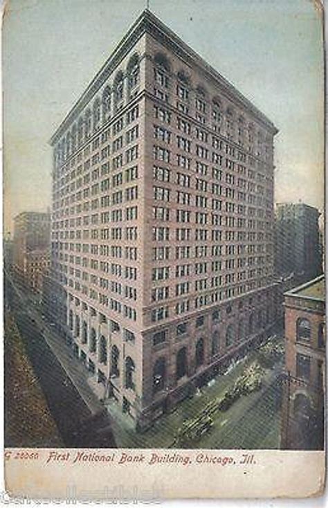 First National Bank Building Chicagoillinois 1909 Etsy