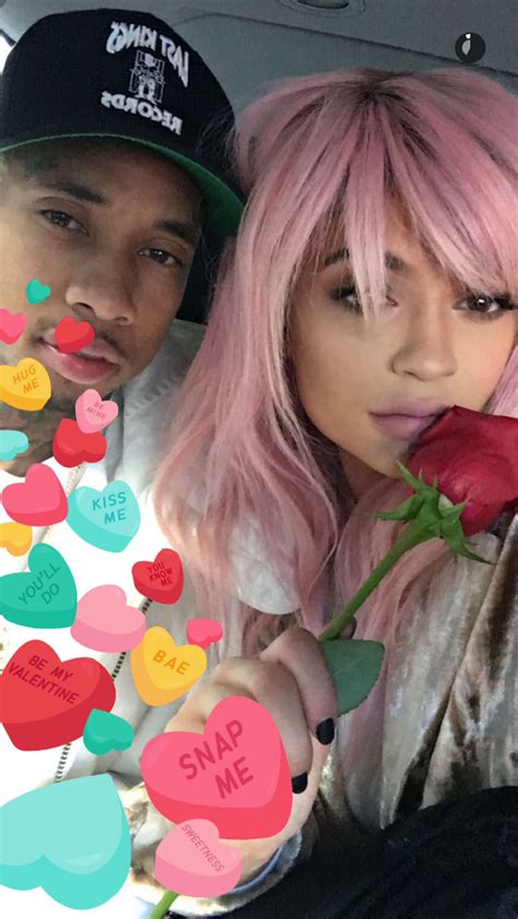 Kylie Jenner And Tyga On Valentines Day The Hollywood Gossip