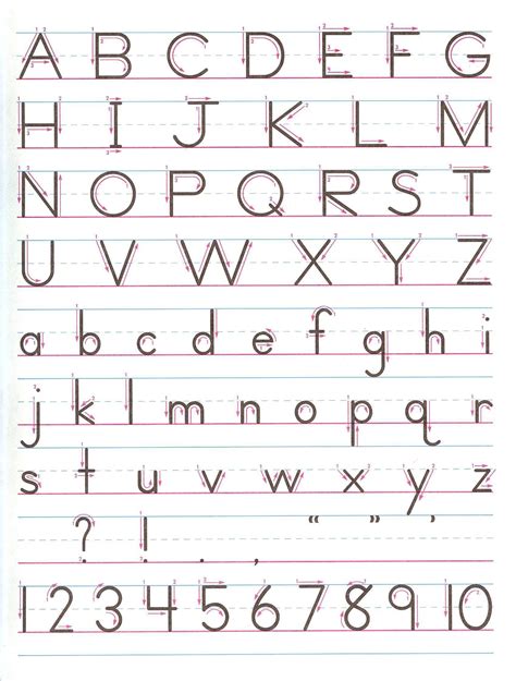 Alphabet Printable Images Gallery Category Page 1