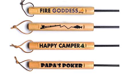 That technically goes to say that fire pit tables in your backyards or gardens occupy the center stage of the whole space. Personalized Fire Pit Pokers - Handmade in Medford ...