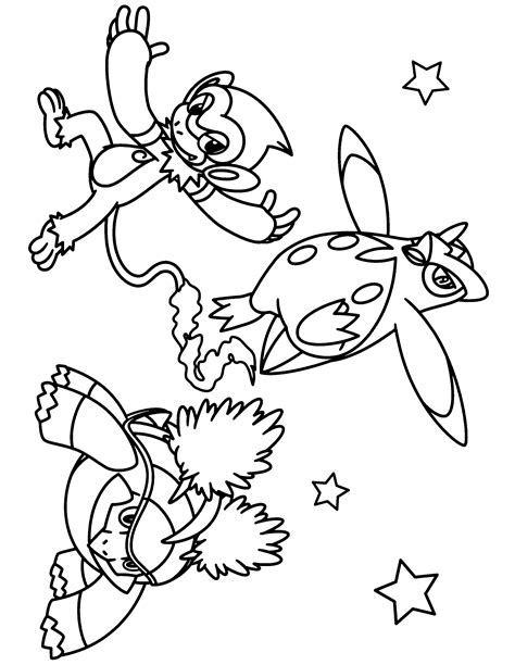 Monferno Coloring Pages