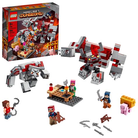 Lego Minecraft The Redstone Battle 21163 Cool Action Playset For Kids