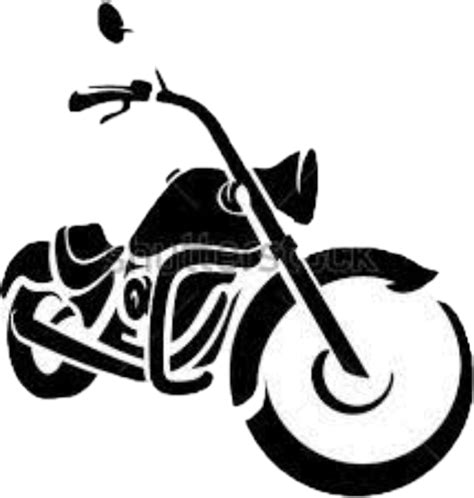 Motos Motorcycle Silhouette Clipart Full Size Clipart 5494982