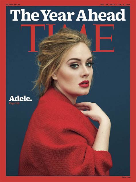 Adeles Time Magazine Cover Features Some Serious Blue Steel From The