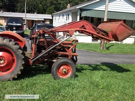 1954 Massey Ferguson Field And Garden Tractor W Front End Loader