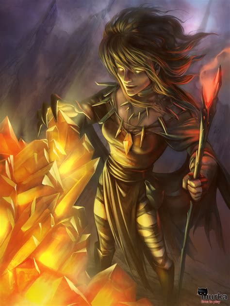 Fire Witch By Apetruk On Deviantart