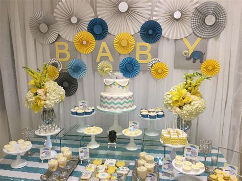 Today's baby showers are less traditional and more focused on fun—for you and your guests. Glam Elephant Baby Shower - Baby Shower Ideas - Themes - Games