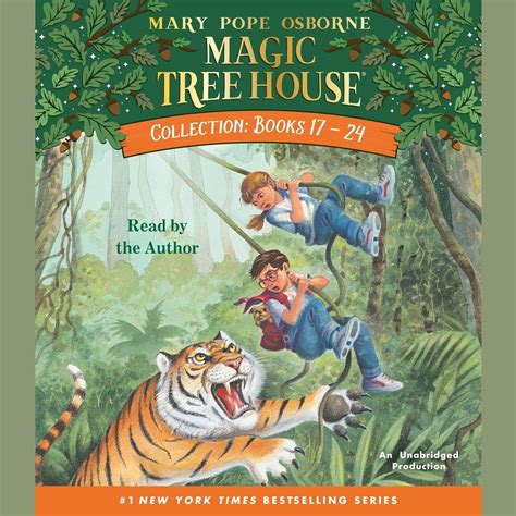 These books are lengthier than the prior 28, and some. Magic Tree House Books 17-24 - Audiobook | Listen Instantly!