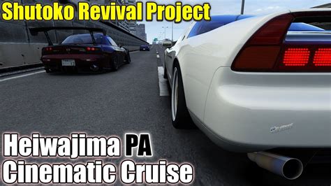 Heiwajima PA Cinematic Cruise Shutoko Revival Project Assetto Corsa
