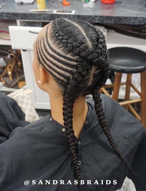 80 Best Black Braided Hairstyles That Turn Heads Braids For Black Hair Cool Braid