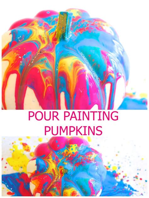These watercolor tutorials and video lessons will get you started and inspire you to be a better watercolor painter. Pour Painting Pumpkin Decorating - Homegrown Friends