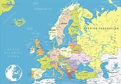 europe-political-map | World Map With Countries